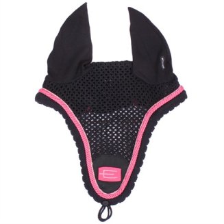 Flughuva E-Logga Black/Pink/Pink Glitter Loop Equiline