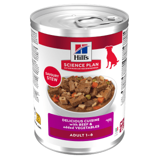 Hundfoder Delicious Cuisine Beef 363g Hill´s