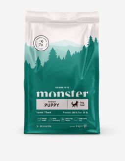 Hundfoder Puppy Grain Free Monster