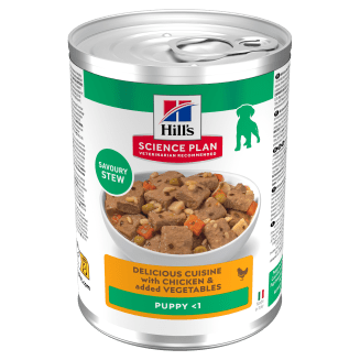 Hundfoder Puppy Delicious Cuisine Chicken 363g Hills