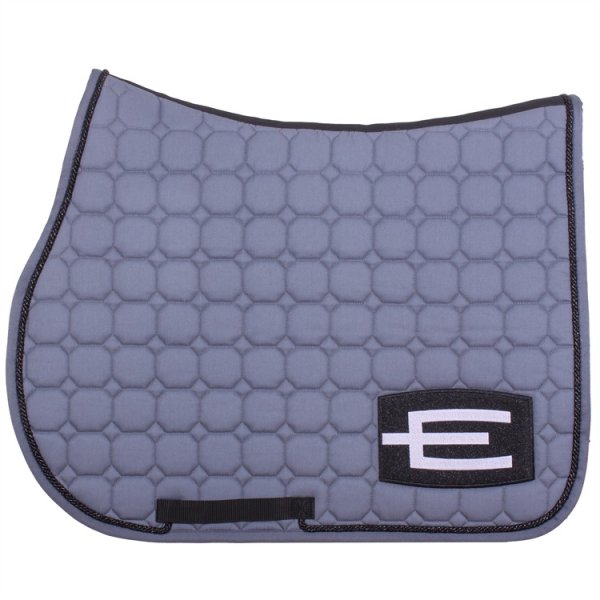 Hoppschabrak Octagon E-Logga Grey/Black/White Glitter Equiline 