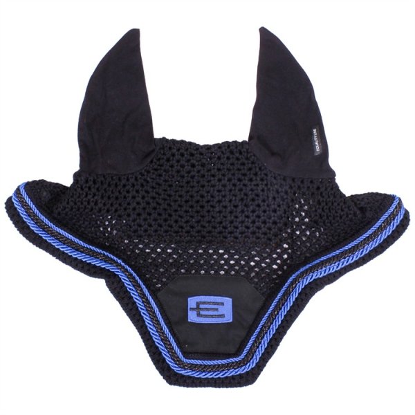 Flughuva E-Logga Dell Black/Royal Glitter Equiline 