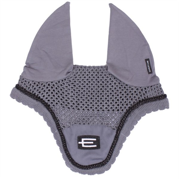 Flughuva Kim F E-Logga Grey/Black/White Glitter Equiline