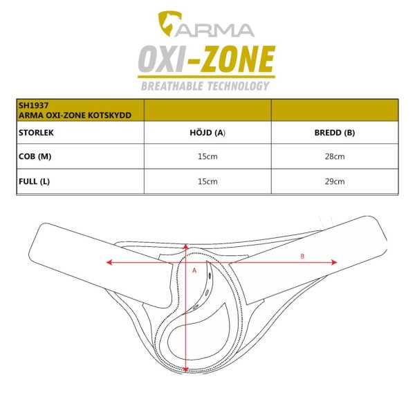 Kotskydd arma Oxi-Zone Shires