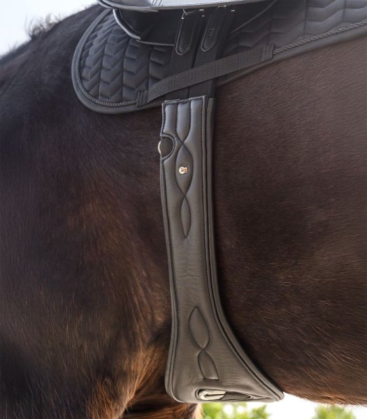 Sadelgjord Läder Comfort Waldhausen