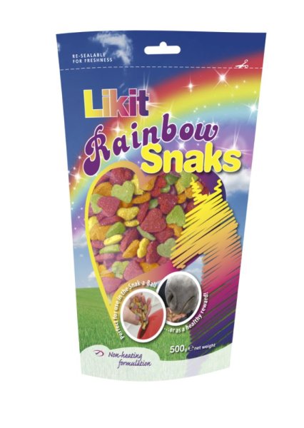 Hästgodis Snaks Rainbow Likit 