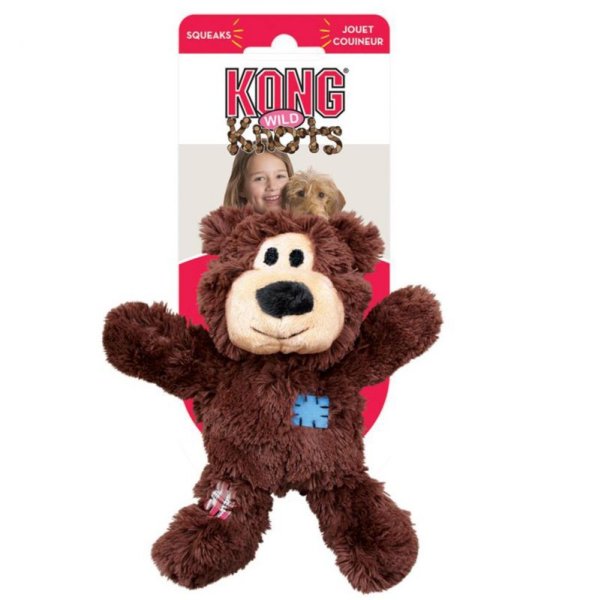 Hundleksak Wild knots bear Kong