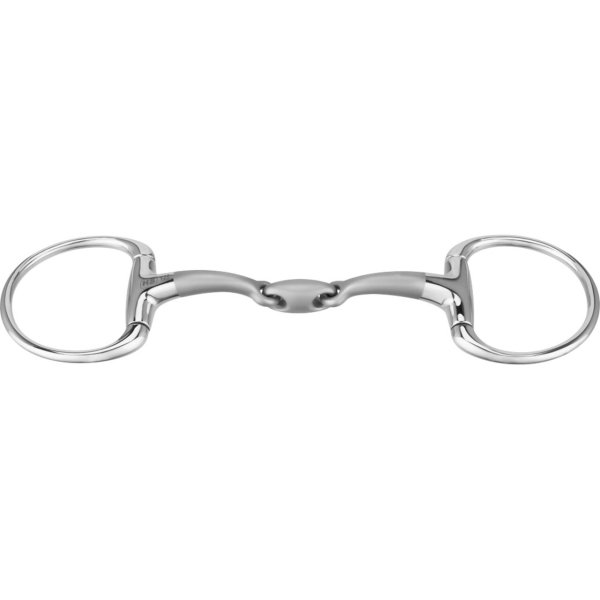 Tre-delat Eggbett D-ringar 12mm Satinox Sprenger