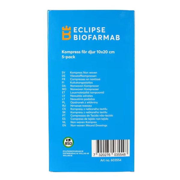 Kompress för djur Biofarmab