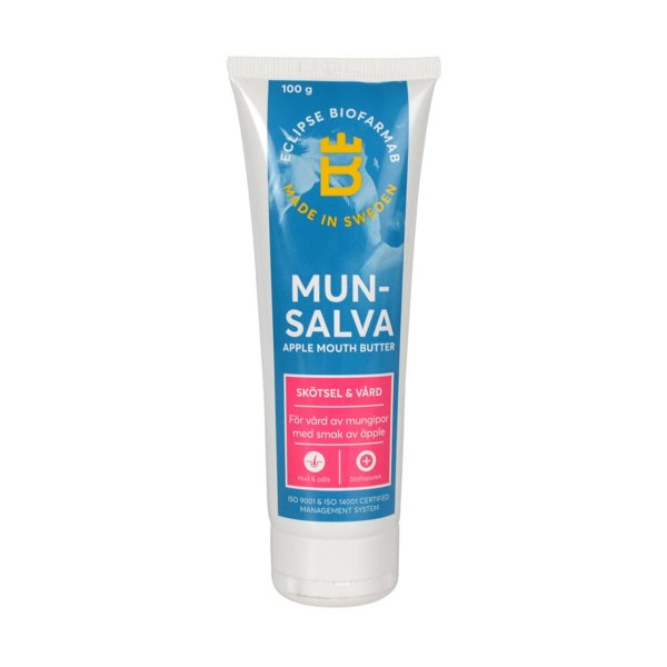 Munsalva Äpplesmak 100g Eclipse Biofarmab