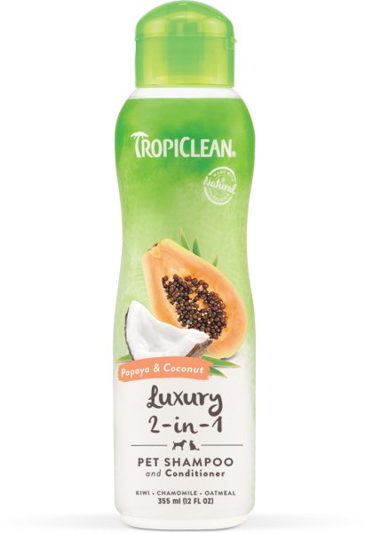 Hundschampo & balsam Luxury 2 in 1 Papaya & Coconut Tropiclean