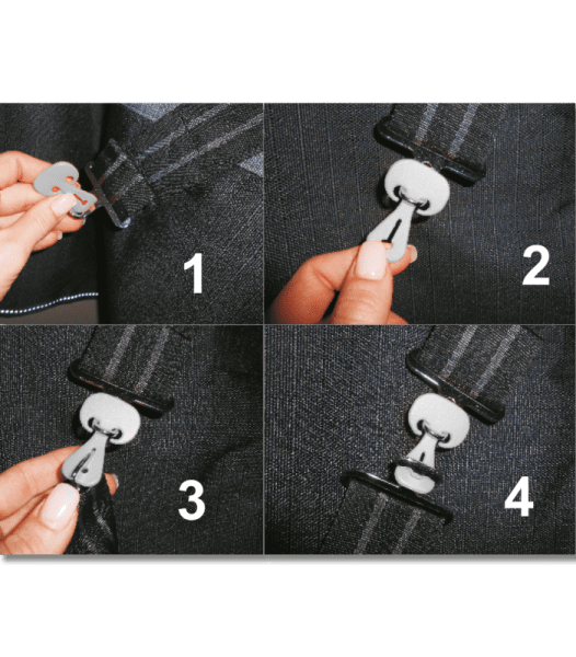 Safe-Gum t-spänne 6-pack Waldhausen