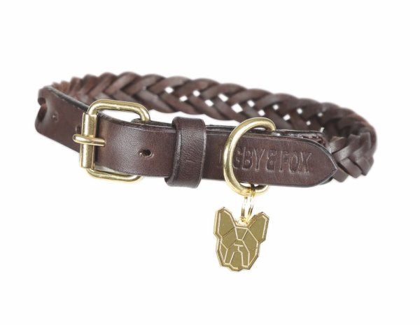 Halsband Flätat Hund Digby & Fox