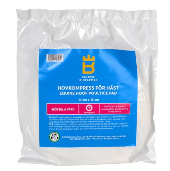 Hovkompress för häst 3-pack Biofarmab