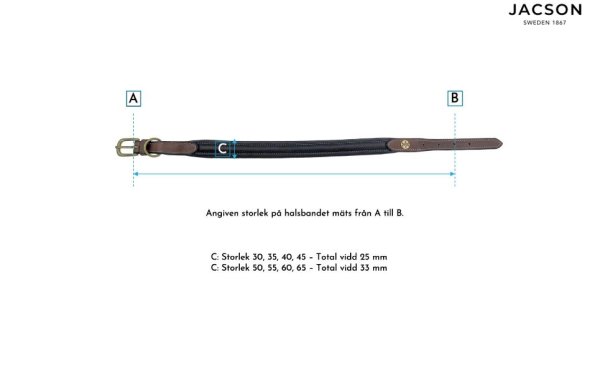 Hundhalsband London Jacson