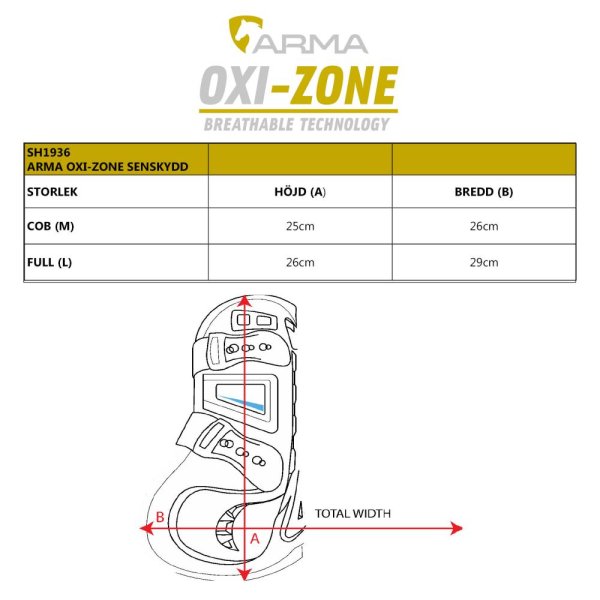 Senskydd arma Oxi-Zone Shires