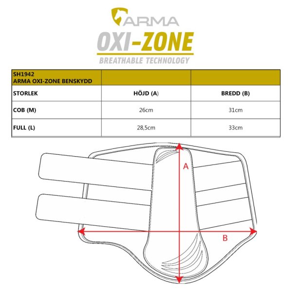 Benskydd Oxi-Zone Arma Shires