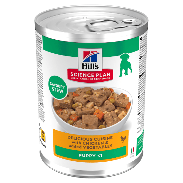 Hundfoder Puppy Delicious Cuisine Chicken 363g Hills