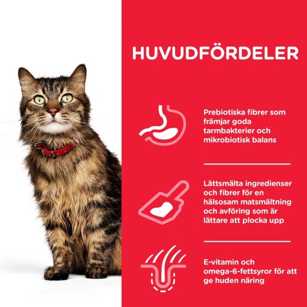 Kattfoder Adult Sensitive Stomach & Skin Hill's