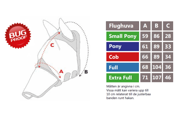 Flughuva Fine Mesh Utan Öron Shires