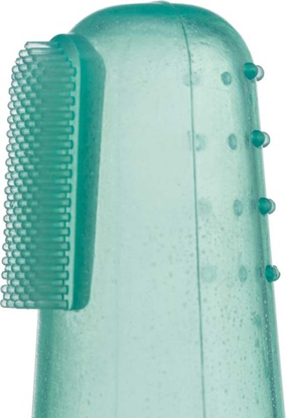 Tandborste Fingertopp Hund/Katt 2-Pack Trixie