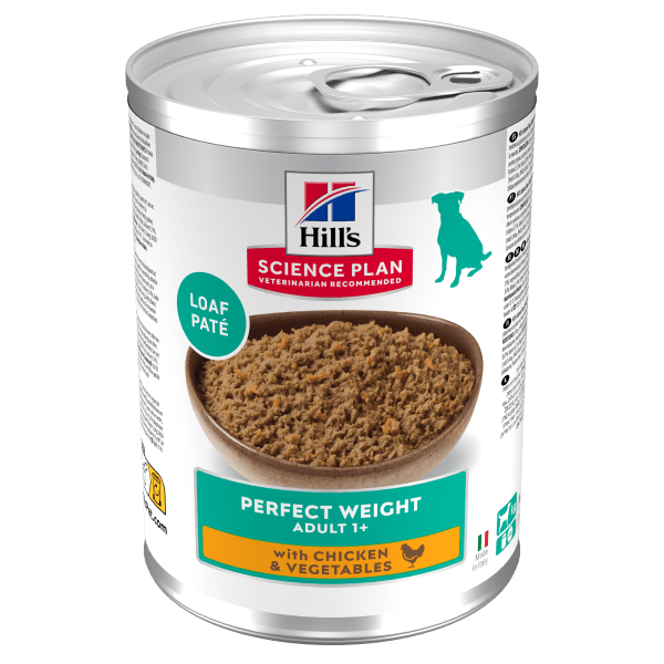 Hundfoder Perfect Weight Burk 363 g